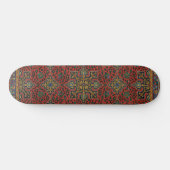 Perzische tapijt rood blauw Classic Persoonlijk Skateboard (Horizontaal)