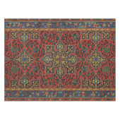 Perzische tapijt rood blauw Classic Tafelkleed (Voorkant (Horizontaal))