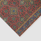 Perzische tapijt rood blauw Classic Tissuepapier (Detail)