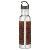 Perzische tapijt rood blauw Classic Waterfles (Achterkant)