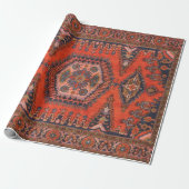 Perzische Tapijten Antiek Accent  Turks Retro Cadeaupapier (Uitgerold)
