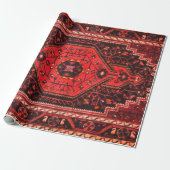 Perzische Tapijten Antiek Accent  Turks Retro Cadeaupapier (Uitgerold)
