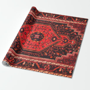 Perzische Tapijten Antiek Accent Turks Retro Cadeaupapier