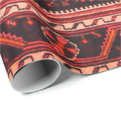 Perzische Tapijten Antiek Accent  Turks Retro Cadeaupapier (Rol Hoek)