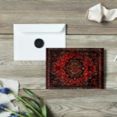 Perzische tapijten in roos gekleurd veld