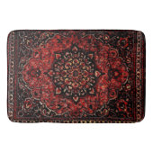 Perzische tapijten in roos gekleurd veld badmat (Voorkant)