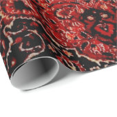 Perzische tapijten in roos gekleurd veld cadeaupapier (Rol Hoek)