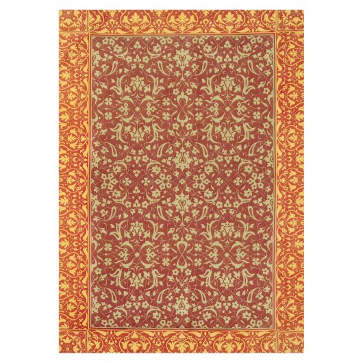 Perzische Tapijtprint - Antiek Patroon Tafelkleed (Voorkant)