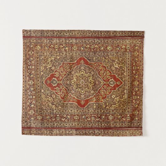 Perzische    tapijtschelp - Tabris  Wandkleed (Voorkant (horizontaal))