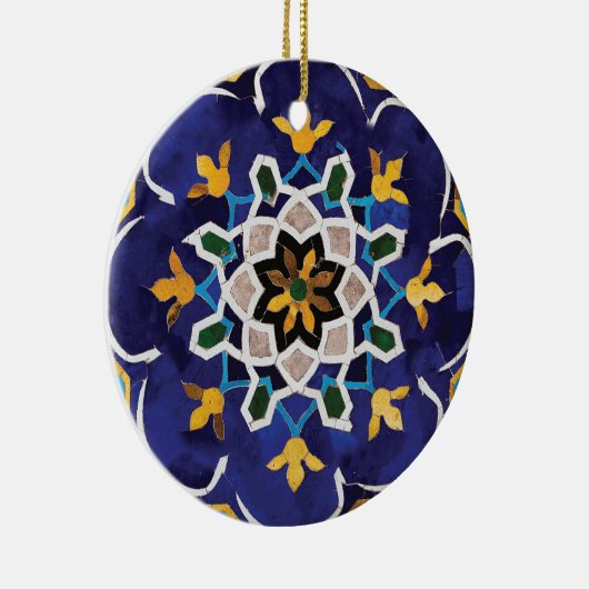 Perzische tegel keramisch ornament (Rechts)