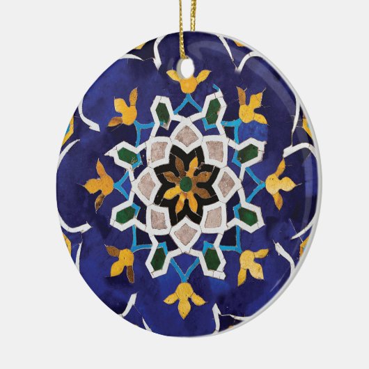 Perzische tegel keramisch ornament (Links)