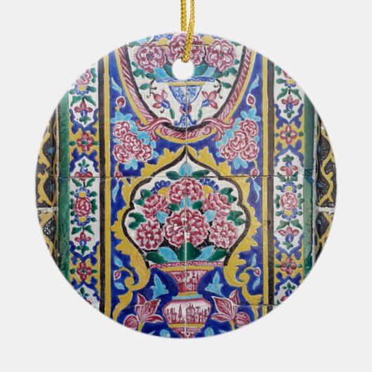 Perzische tegels keramisch ornament (Voorkant)