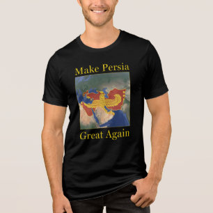 Perzische trots maakt Perzië weer groot Tri-Blend Shirt