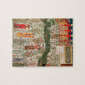 Perzische tuin, 15e eeuw (m/v op papier) legpuzzel (Horizontaal)