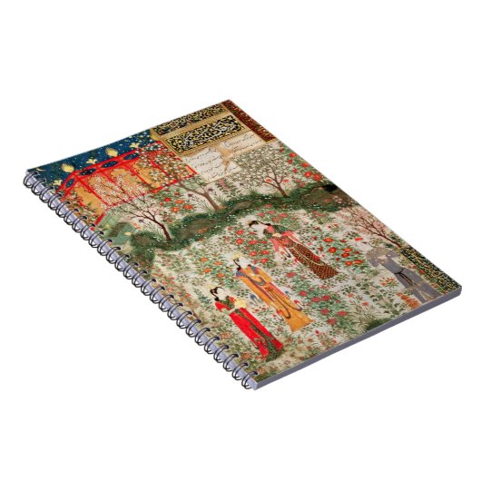 Perzische tuin, 15e eeuw (m/v op papier) notitieboek (Rechterzijde)