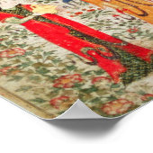 Perzische tuin, 15e eeuw (m/v op papier) poster (Hoek)