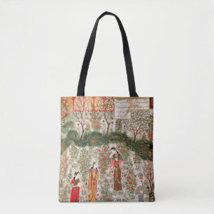 Perzische tuin, 15e eeuw (m/v op papier) tote bag