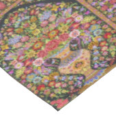  Perzische Turkse Bloemen Mid Century Tafelkleed (Gekanteld)