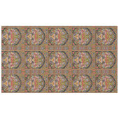  Perzische Turkse Bloemen Mid Century Tafelkleed (Voorkant (Horizontaal))