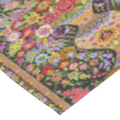  Perzische Turkse Bloemen Mid Century Tafelkleed (Gekanteld)