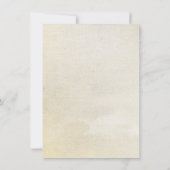 Perzische uitnodiging voor het trekken van een dra (Achterkant)