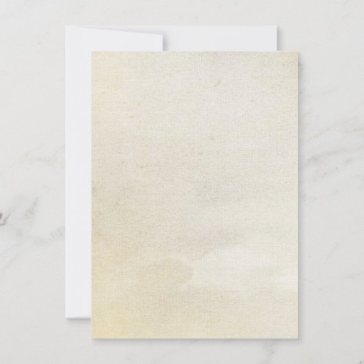 Perzische uitnodiging voor het trekken van een dra (Achterkant)