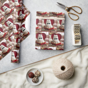 Perzische valentijnskat in chocolade snoepdoos cadeaupapier