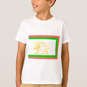 Perzische vlag (1906) t-shirt