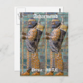 Perzische Warrior Briefkaart (Voorkant / Achterkant)