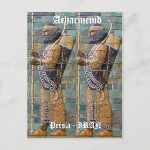 Perzische Warrior Briefkaart