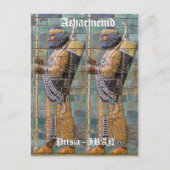 Perzische Warrior Briefkaart (Voorkant)