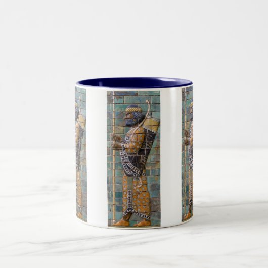 Perzische Warrior Tweekleurige Koffiemok (Center)