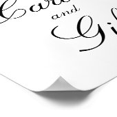 Perzische Waterverf Floral Kaarten en Gifts Weddin Poster (Hoek)