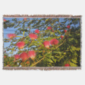 Perzische zijdeboom gooi deken (Voorkant)