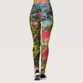 Perzische Zijdeboom Leggings (Achterkant)