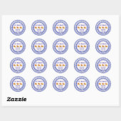 Perziumellabel Ronde Sticker (Vel)