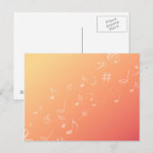 Perzmuziek Briefkaart (Voorkant / Achterkant)