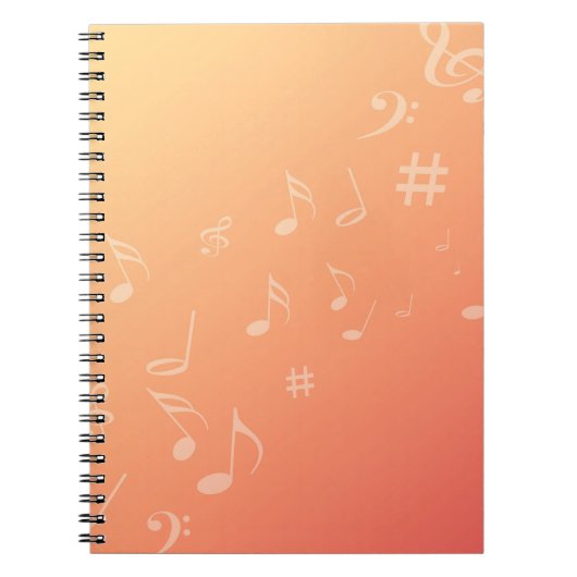 Perzmuziek Notitieboek (Voorkant)