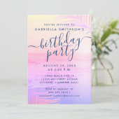 Perzondroze bleekroze bleekfilter kaart (Staand voorkant)