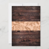 Perzons Baby shower Blauwgroen  van de Waterverf v Kaart (Achterkant)