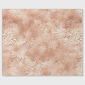 Perzons Roos Witte pagina Afdrukken Cadeaupapier (Vlak)