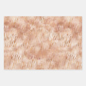 Perzons Roos Witte pagina Afdrukken Inpakpapier Vel (Voorkant 3)