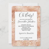 Perzons Roos Witte pagina Afdrukken Kaart (Voorkant)