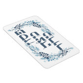 Pesach Matzah Maror - Hebreeuws Passover Seder Pos Magneet (Rechterzijde)