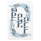 Pesach Matzah Maror - Hebreeuws Passover Seder Pos Magneet (Verticaal)