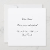 Pesach Matzah Maror - Hebreeuwse Passover Seder Ka Kaart (Achterkant)