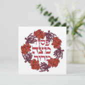 Pesach Matzah Maror - Hebreeuwse Passover Seder Kaart (Staand voorkant)