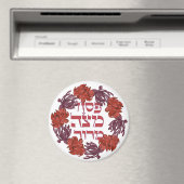 Pesach Matzah Maror - Hebreeuwse Passover Seder Magneet (Insitu (Vaatwasser))