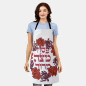 Pesach Matzah Maror - Hebreeuwse Passover Seder Schort (Gedragen)