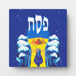 Pesach Mozes Israëlieten Uittocht Hedendaagse Kuns Fotoplaat